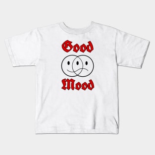 Good mood, good vibe , smiley Kids T-Shirt